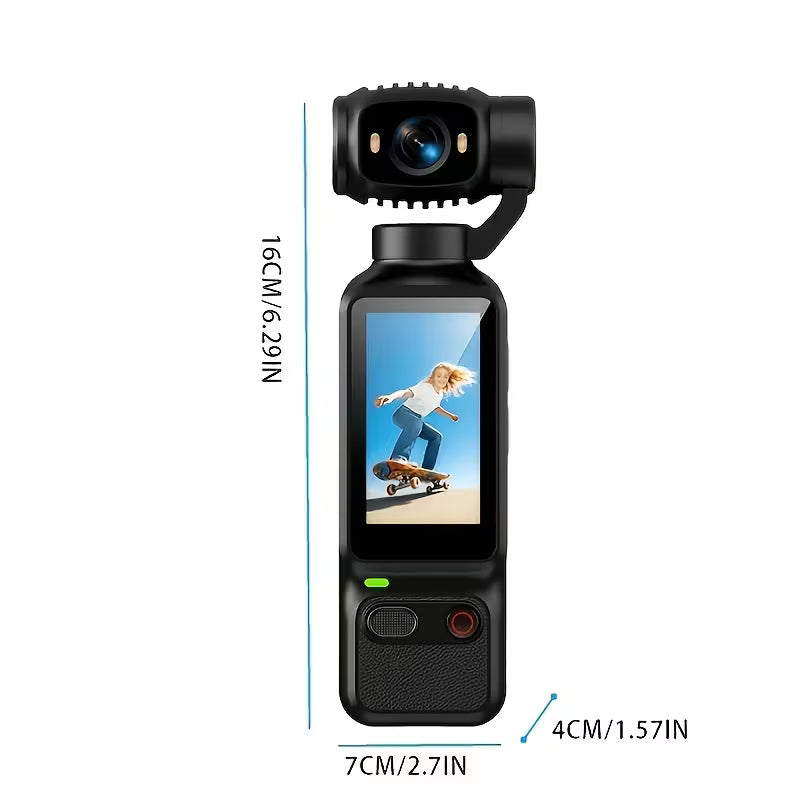 Green Manual Rotatble Lens Action Camera,No Memory Card
