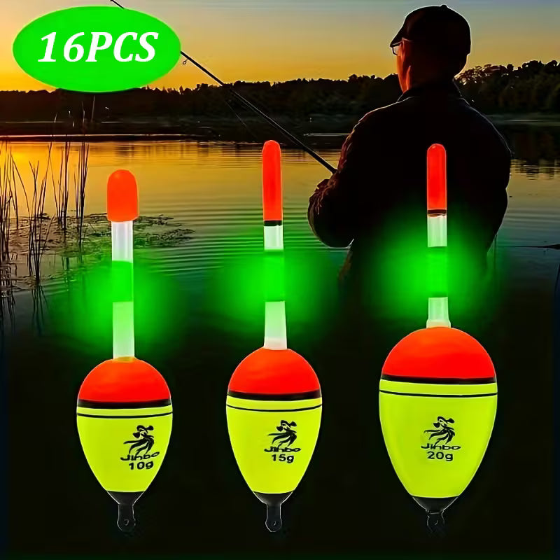 16pcs Big Belly Glow-in-the-Dark Float Set