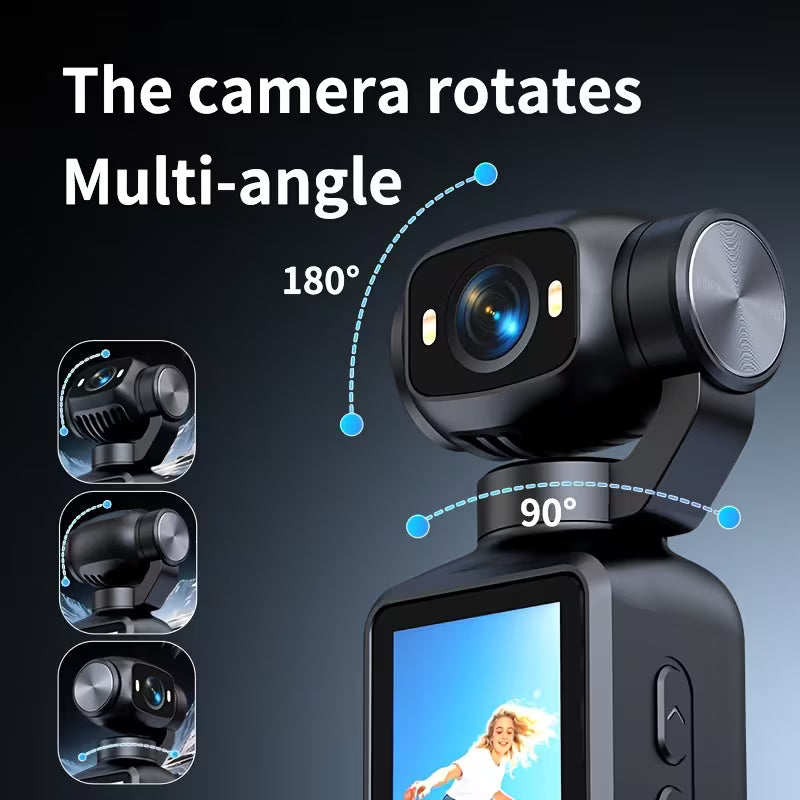 Green Manual Rotatble Lens Action Camera,No Memory Card
